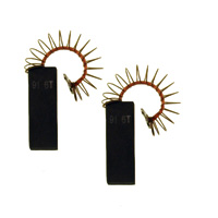 Spazzole Carbone Per Motori Lavatrice MCA CESET - Compatibili Bauknecht, Ignis, AEG, Zanussi - Coppia 13,6x5x40mm